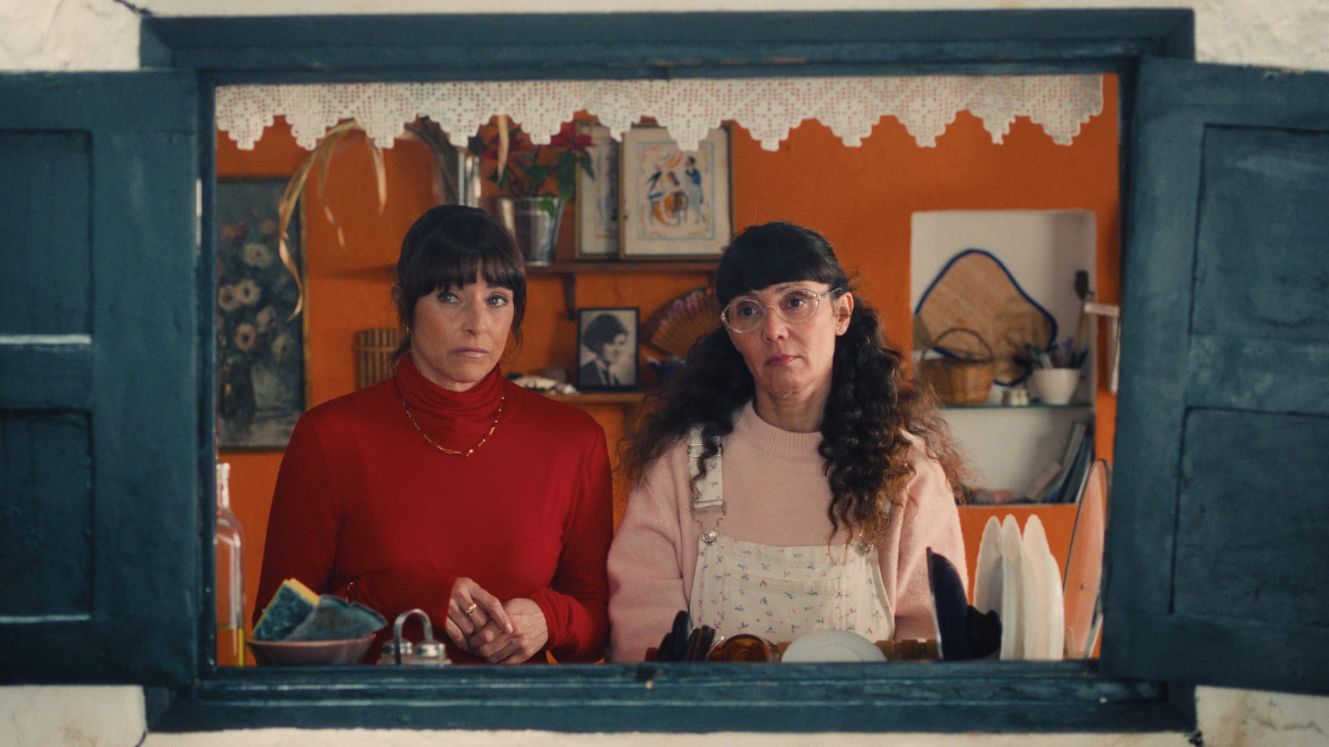 La actriz menorquina Azhara Moyano (derecha) es tambi&eacute;n la productora del filme.